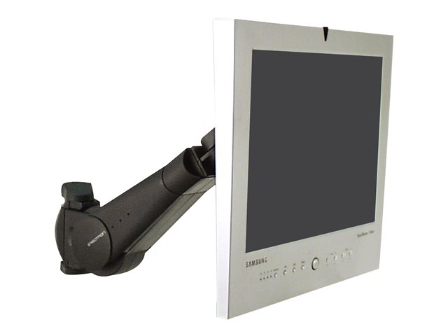Ergotron 400 Series - Mounting kit (monitor arm) - for Monitor - black - screen size: up to 24\" - wall-mountable