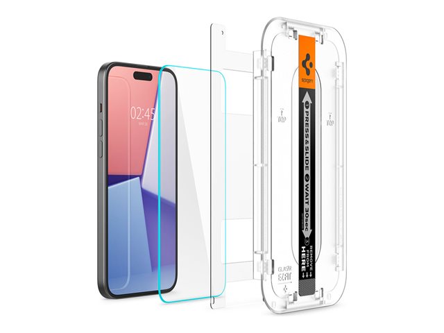 Spigen iPhone 15 Glas.tR EZ Fit HD 1P