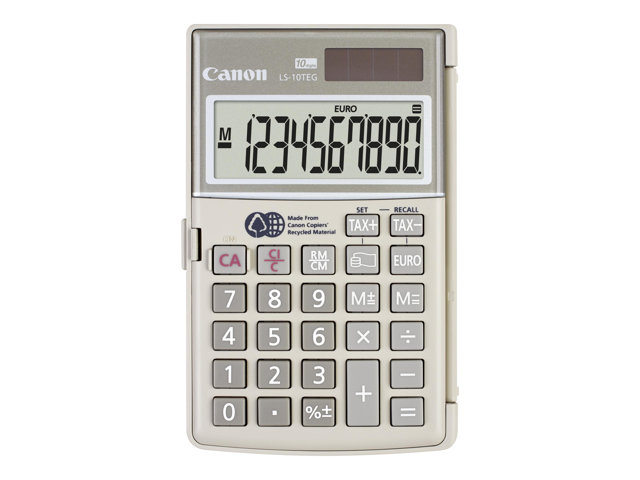 LS-10TEG pocket calc. Blisterd