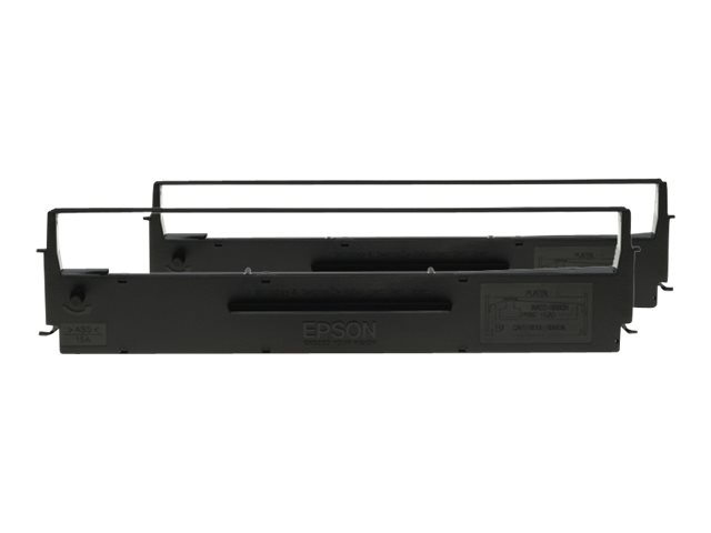 Epson Dualpack - Black - print ribbon - for LQ 300, 300+, 300+II, 350