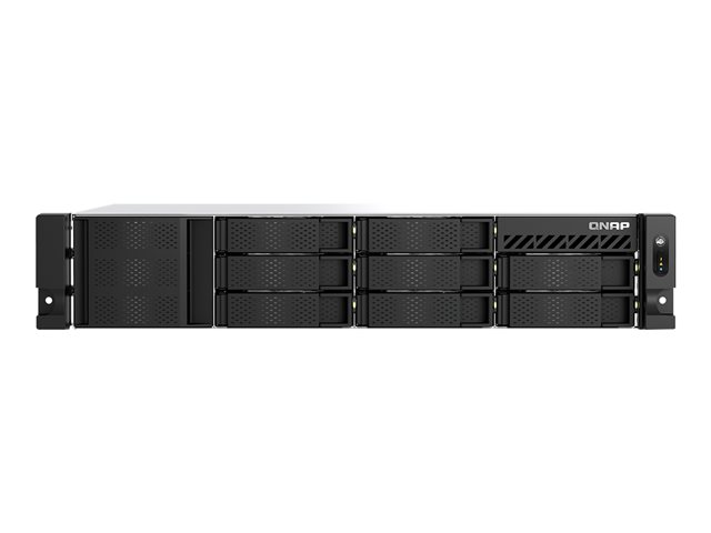 QNAP TS-855eU - NAS server - 8 bays - rack-mountable - SATA 6Gb/s - RAID RAID 0, 1, 5, 6, 10, 50, 60, TM, RAID TP - RAM 8 GB - Gigabit Ethernet / 2.5 Gigabit Ethernet - iSCSI support - 2U