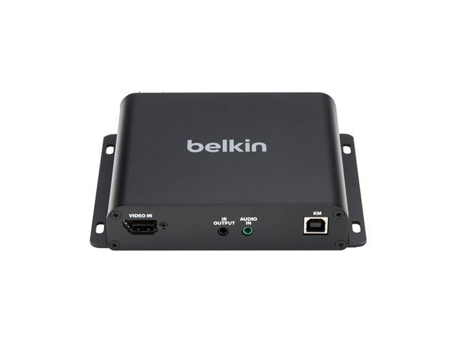 Belkin - KVM / audio extender - transmitter - HDMI, DisplayPort - over fibre optic - USB - 6 ports - up to 300 m - TAA Compliant