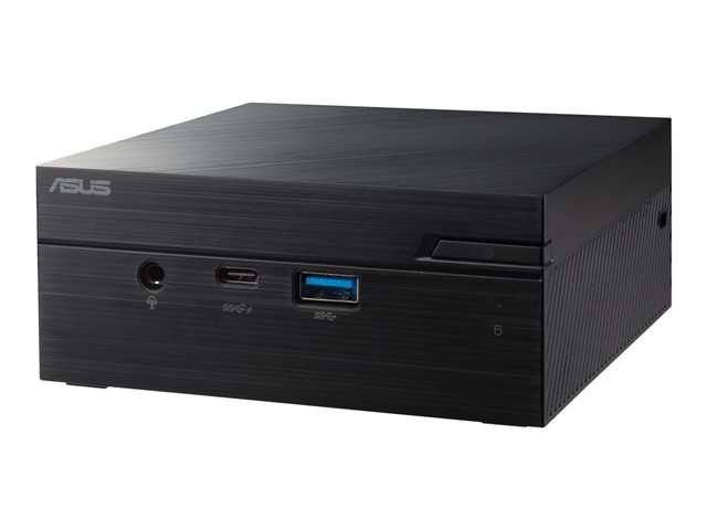 ASUS Mini PC PN41 BBC129MV - Barebone - mini PC - 1 x Celeron N4500 / up to 2.8 GHz - RAM 0 GB - UHD Graphics - Gigabit Ethernet, 2.5 Gigabit Ethernet - black