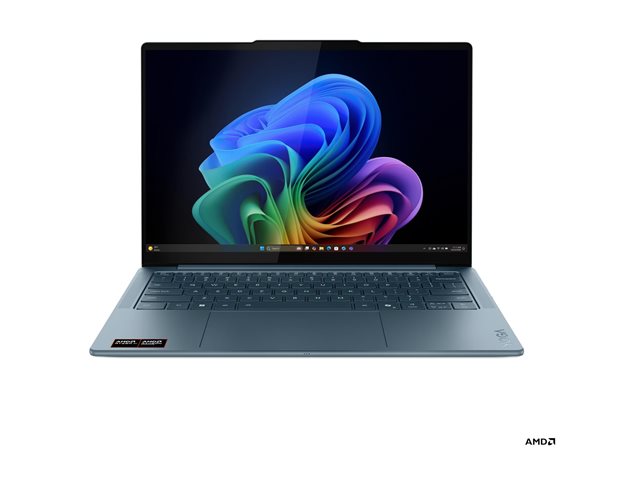 Lenovo Yoga Slim 7 14AKP10, AMD Ryzen™ AI 7 350 (2.00GHz, 16MB), 14\" WUXGA Non-Touch, W11H64 Benelux WE (EN/FR/DE/NL), 16.0GB, 1x512GB SSD M.2 2242 PCIe Gen4 TLC, Tidal Teal, AMD Radeon™ 860M, BT 5.4,Wi-Fi 7 2x2 BE, 1080P FHD, 4 Cell Li-ion 70Wh, 2Co