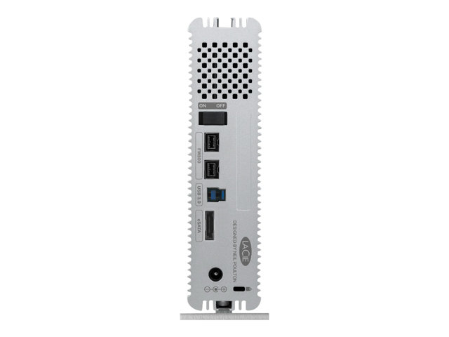 LaCie d2 Quadra USB 3.0 - Hard drive - 5 TB - external (desktop) - FireWire 800 / USB 3.0 / eSATA-300 - 7200 rpm