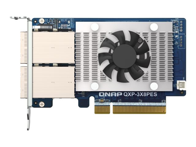 QNAP QXP-3X8PES - Expansion module - PCIe 3.0 x8 low profile - SAS-3 x 8