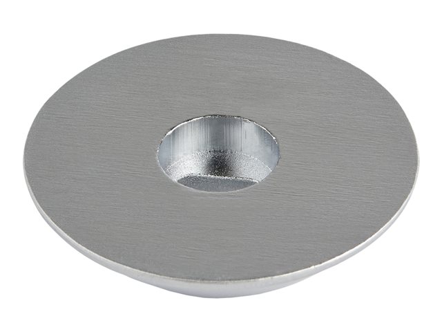 StarTech.com Security Slot Adapter Kit, K-Slot Lock Plate Adapter for Tablet/iPad/Computer/Monitor/Phone/Laptop, T-Bar Compatible, MacBook Pro/MacBook Air, Anti-Theft, Slim Design, Silver - Security Lock Slot Kit (KSLTAD) - Security anchor adapter kit - silver - for P/N: ARMPIVOTE2, ARMUNONB1, FPPNEUSTND