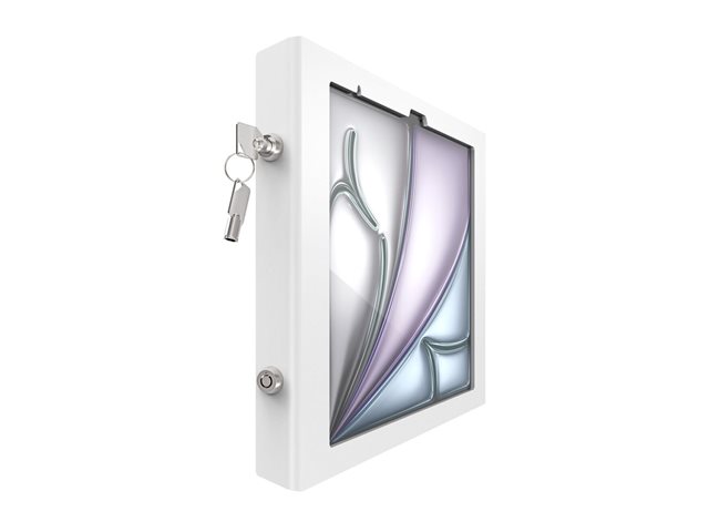 Compulocks iPad Air M2 & M3 13\", Apex Enclosure Rolling Cart - Rise Freedom White - Mounting kit (enclosure, cart stand) - for tablet - lockable - medical - high-grade aluminium - white - screen size: 13\" - for Apple 13-inch iPad Air (M2, M3)