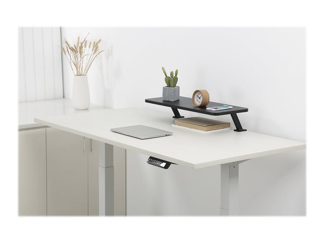 StarTech.com Monitor Riser Stand - Clamp-on Monitor Shelf for Desk - Extra Wide 25.6\" (65 cm) For up to 34\" Monitors - Black (MNRISERCLMP) - Mounting kit - for Monitor - black - screen size: up to 32\" - desk-mountable