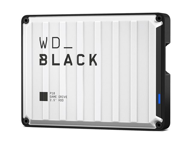 WD_BLACK P10 Game Drive WDBPSZ0050BWT - Hard drive - 5 TB - external (portable) - USB 3.2 Gen 1 - white