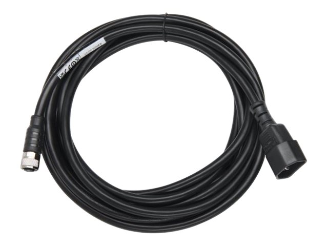 M12 TO IEC PLUG, AC INPUT LINE CORD, 3.5