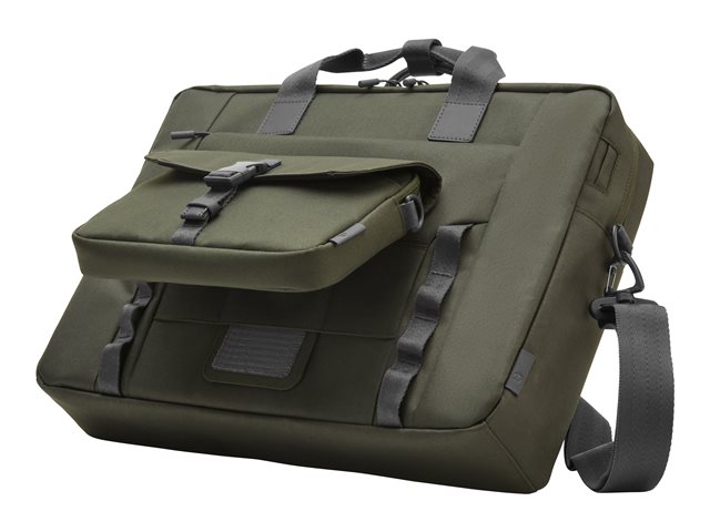 HP - Notebook carrying case - modular - 15.6\" - grey, green