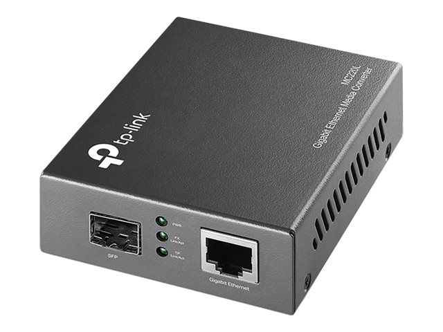 MC220L 1000Mbps RJ45 to 1000Mbps SFP slot supporting MiniGBIC modules switchingpower adapter chassis mountable