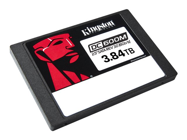 Kingston DC600M - SSD - Mixed Use - 3.84 TB - internal - 2.5\" - SATA 6Gb/s