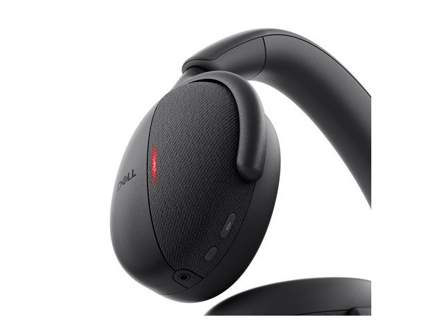 Dell Premier Wireless ANC Headset WL7024 - Headset - full size - Bluetooth - wireless, wired - active noise cancelling - 3.5 mm jack, USB-A via Bluetooth adapter, USB-C via Bluetooth adapter - Certified for Microsoft Teams, Zoom Certified
