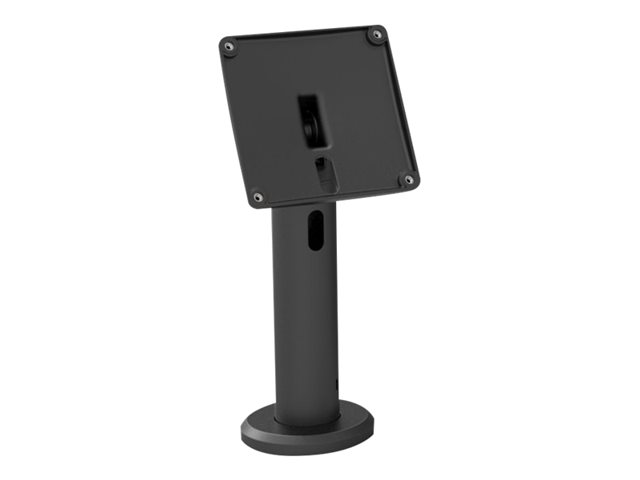 Compulocks The Rise Stand Kiosk and Cling Universal Wall MOunt - Mounting kit (universal mount, pole stand, mount cover) - for tablet - black - screen size: 7\"-13\" - mounting interface: 100 x 100 mm - counter top