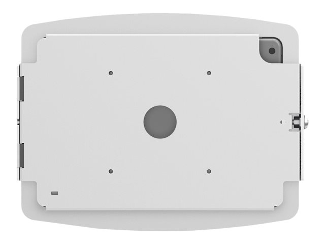 Compulocks iPad 10.2\" Space Enclosure Wall Mount - Enclosure - for tablet - lockable - high-grade aluminium - white - screen size: 10.2\" - mounting interface: 100 x 100 mm - wall-mountable - for Apple 10.2-inch iPad (7th generation, 8th generation, 9th generation)