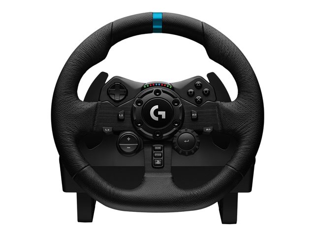 Logitech G923 - Wheel and pedals set - wired - for PC, Sony PlayStation 4, Sony PlayStation 5