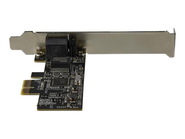 StarTech.com 1 Port PCIe Network Card - 2.5Gbps 2.5GBASE-T PCIe Network Card x4 PCIe - PCI Express LAN Card - RTL8125 (ST2GPEX) - Network adapter - PCIe x4 low profile - 10M/100M/1G/2.5 Gigabit Ethernet x 1