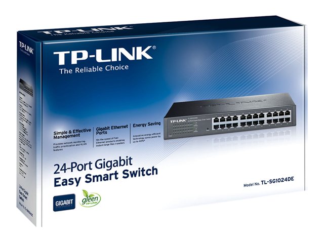 TP-Link JetStream TL-SG1024DE - Switch - 24 x 10/100/1000 - rack-mountable