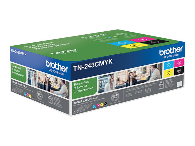 4-pack - black, yellow, cyan, magenta - original - toner cartridge - for Brother MFC-L3750CDW
