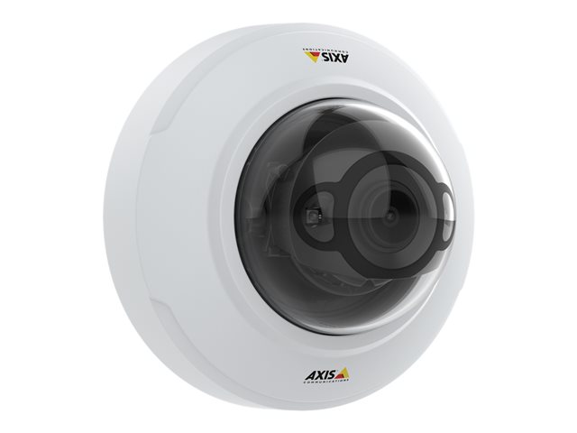 AXIS M4216-LV - Network surveillance camera - dome - indoor - vandal resistant / impact resistant / dust resistant / water resistant - colour (Day&Night) - 4 MP - 2304 x 1728 - 720p, 1080p - fixed iris - vari-focal - audio - HDMI - LAN 10/100 - H.264, MPEG-4 Part 10, AVC, H.265, MPEG-H Part 2, HEVC, MJPEG - PoE Plus Class 3