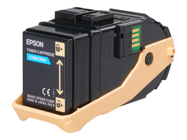 Epson - Cyan - original - toner cartridge - for Epson AL-C9500DN, AcuLaser C9300D2TN, C9300D3TNC, C9300DN, C9300DTN, C9300N, C9300TN
