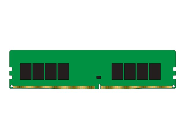 Kingston ValueRAM - DDR4 - module - 32 GB - DIMM 288-pin - 3200 MHz / PC4-25600 - CL22 - 1.2 V - unbuffered - non-ECC