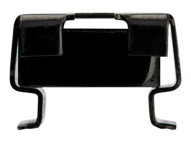 StarTech.com 10-32 Cage Nuts - 50 Pack - Rack Mount Clip Nuts - For Square Hole Server Rack - Black (CABCAGENUTS1032) - Cage nuts - black (pack of 50) - for P/N: 2POSTRACK42, 4POSTRACK12U, 4POSTRACK25U, 4POSTRACK42, RK1219WALHMR, RK1219WALHR