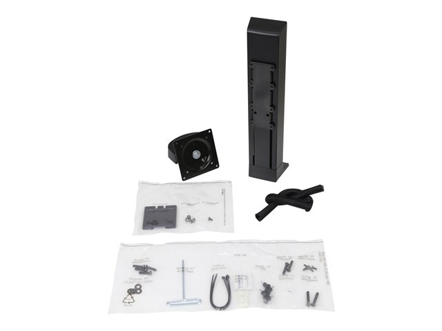 Ergotron WorkFit - Mounting kit (desk stand) - for LCD display - black - screen size: up to 24\" - for P/N: 33-467-921, 33-468-921