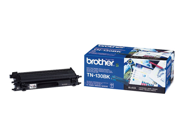 Brother TN130BK - Black - original - toner cartridge - for Brother DCP-9040, 9042, 9045, HL-4040, 4050, 4070, MFC-9440, 9450, 9840
