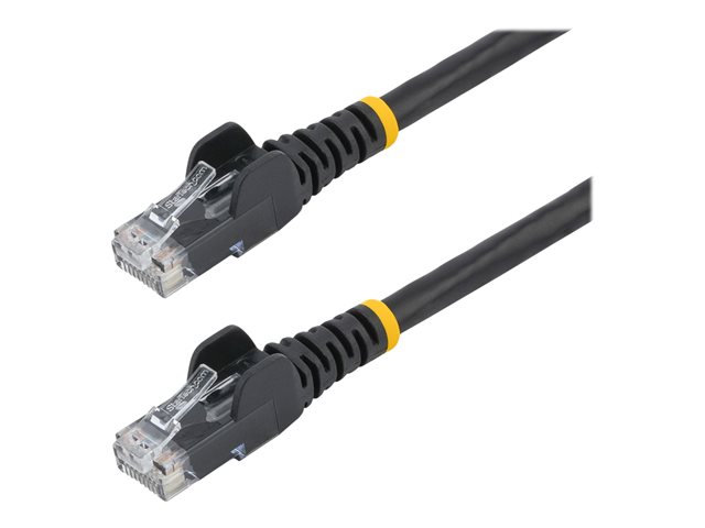 StarTech.com 10m Black Cat5e / Cat 5 Snagless Ethernet Patch Cable 10 m - Patch cable - RJ-45 (M) to RJ-45 (M) - 10 m - UTP - CAT 5e - snagless - black