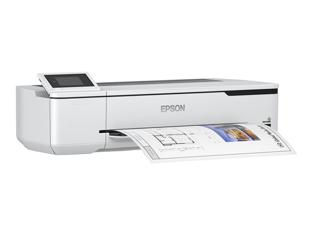 Epson SureColor SC-T3100N - 24\" large-format printer - colour - ink-jet - Roll A1 (61.0 cm) - 2400 x 1200 dpi - Gigabit LAN, Wi-Fi(n), USB 3.0 - cutter