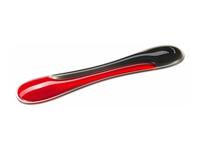 Slim Duo Gel Keyboard Wrist Rest - Red