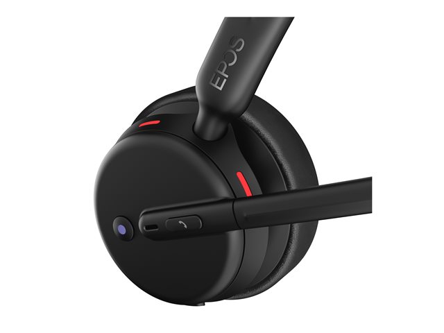 EPOS IMPACT 500 Series - Headset - on-ear - Bluetooth - wireless - active noise cancelling - black