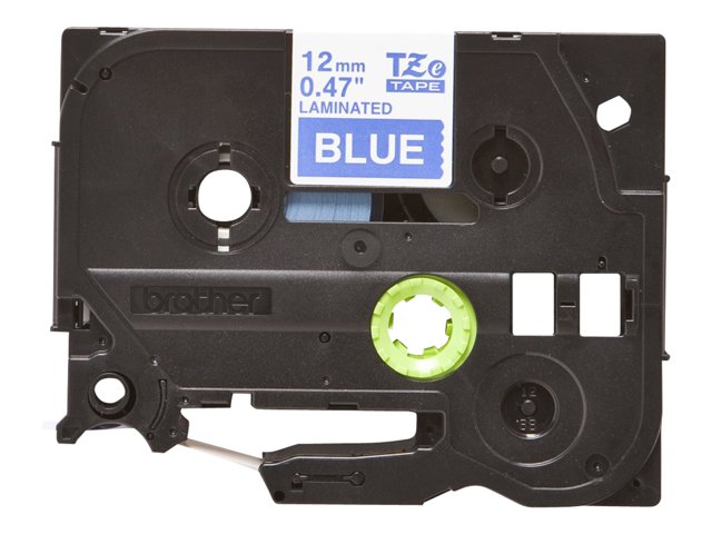 Brother TZe-535 - White on blue - Roll (1.2 cm x 8 m) 1 cassette(s) laminated tape - for Brother PT-D210, D600, H110, P-Touch PT-1005, D450, E310, H110, P-Touch Cube Pro PT-P910