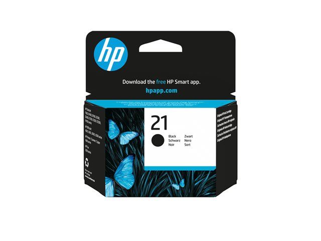 HP 21 - 5 ml - black - original - ink cartridge - for Deskjet F2185, F2187, F2210, F2235, F2240, F2275, F2280, F2290, F375, F4175, F4190, F4194