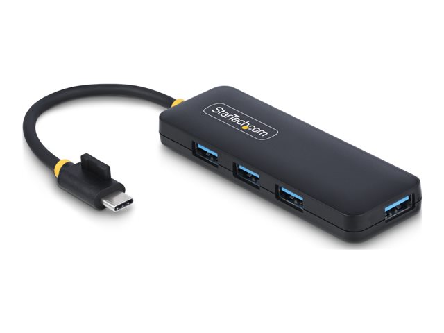 4-Port USB Hub, USB-C to 4x USB-A, 5Gbps
