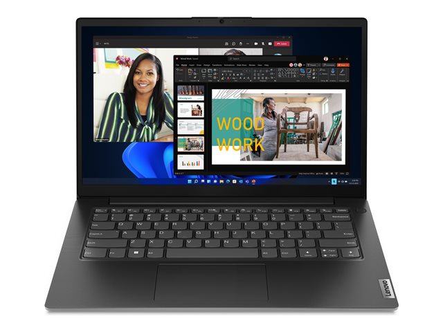 Lenovo V14 G4 AMN, AMD Ryzen™ 5 7520U (2.80GHz, 4MB), 14\" FHD Non-Touch, W11P64 Benelux WE (EN/FR/DE/NL), 16.0GB, 1x512GB SSD M.2 2242 PCIe Gen4 QLC, Business Black, AMD Radeon™ 610M, BT 5.1 or above,Wi-Fi 6 2x2 AX, 720P HD, 3 Cell Li-ion 47Wh, 65W,