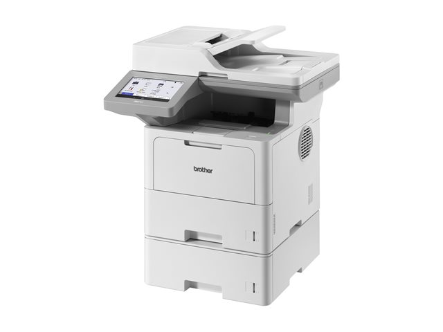 Brother MFC-L6910DNT - Multifunction printer - B/W - laser - A4 (media) - up to 50 ppm (copying) - up to 50 ppm (printing) - 1140 sheets - 33.6 Kbps - USB 2.0, USB 2.0 host, NFC, Gigabit LAN