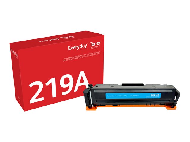 Everyday Cyan Toner replaces HP 219A (W2