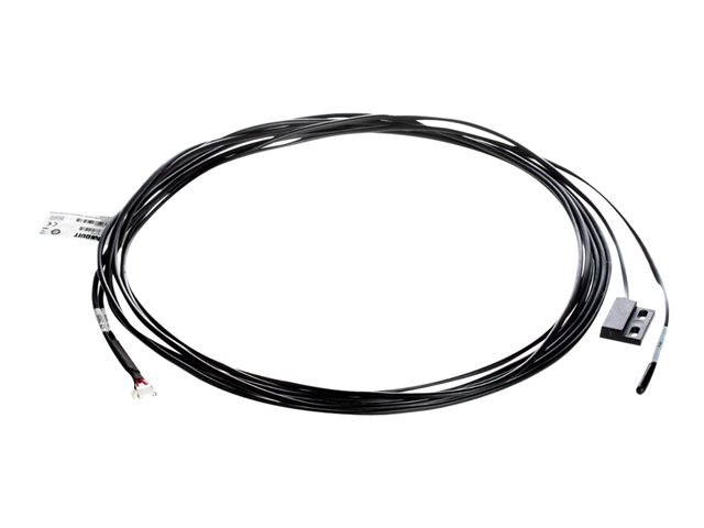 Panduit SmartZone G5 - Temperature & door sensor - door mountable - black - 2.329 m - for P/N: ACF05, ACF06