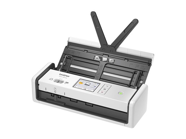 Brother ADS-1800W - Document scanner - Dual CIS - Duplex - A4 - 600 dpi x 600 dpi - up to 30 ppm (mono) / up to 30 ppm (colour) - ADF (20 sheets) - Wi-Fi(n), USB 2.0 (Host), USB-C 3.2 Gen 1