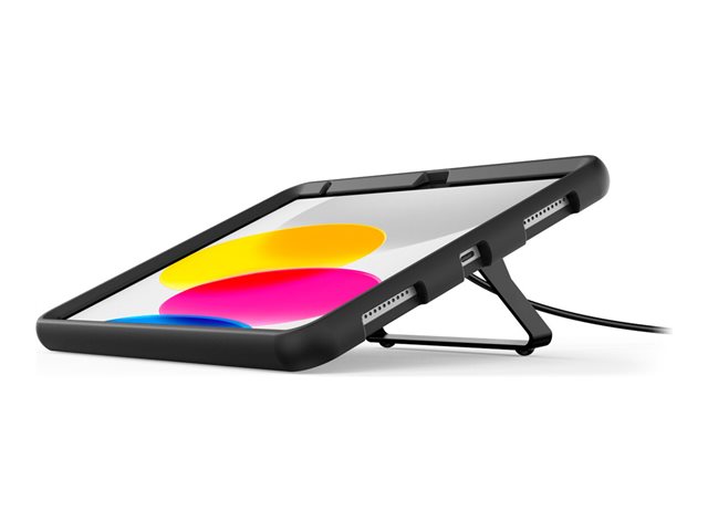 Compulocks iPad mini 8.3\" Secured Kickstand - Protective case back cover for tablet - kickstand - rubber, metal - black - for Apple 10.9-inch iPad (10th generation)