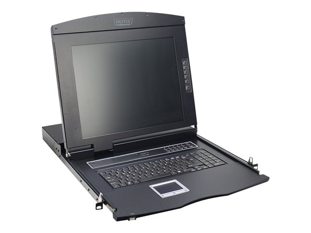 17IN LCD KVM Console 8-Port Cat 5