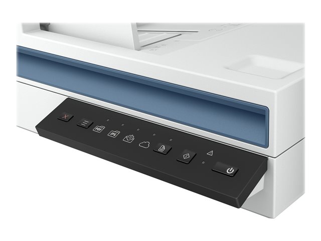HP Scanjet Pro 2600 f1 - Document scanner - CMOS / CIS - Duplex - A4/Legal - 1200 dpi x 1200 dpi - up to 25 ppm (mono) / up to 25 ppm (colour) - ADF (60 sheets) - up to 1500 scans per day - USB 2.0