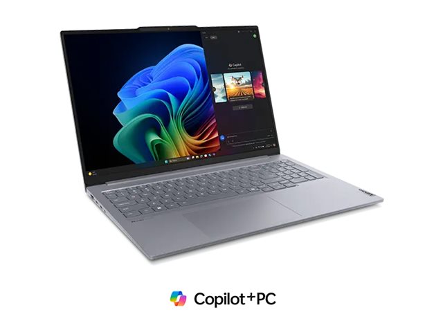 Lenovo ThinkBook 16 G7 QOY 21NH - Snapdragon X Plus - X1P-42-100 / up to 3.4 GHz - Win 11 Pro (on ARM) - Qualcomm Adreno - 16 GB RAM - 512 GB SSD NVMe - 16\" IPS 1920 x 1200 - Bluetooth, Wi-Fi 7 - dual tone luna grey - kbd: Belgium - with 2 Years Leno