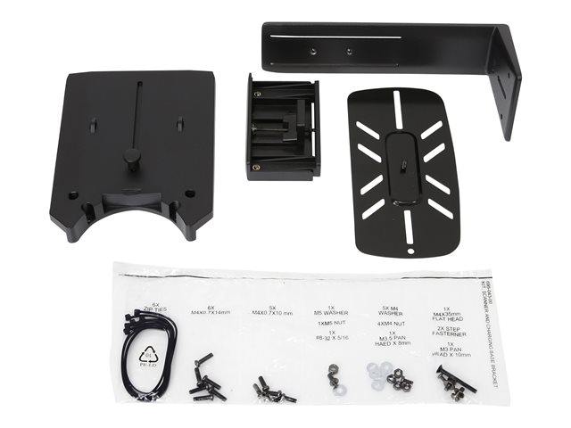 Ergotron Scanner Shelf, VESA Attach - Barcode scanner shelf - black - for P/N: 45-353-026