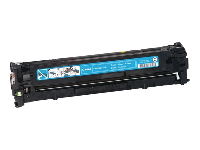 Canon 716 Cyan - Cyan - original - toner cartridge - for i-SENSYS LBP5050, LBP5050N, MF8030CN, MF8040Cn, MF8050CN, MF8080Cw