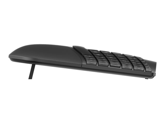 HP 965 - Keyboard and keypad set - compact size, 2-zone layout, separate numpad, low profile key travel, multi-device - wireless - Bluetooth - AZERTY - Belgium - black